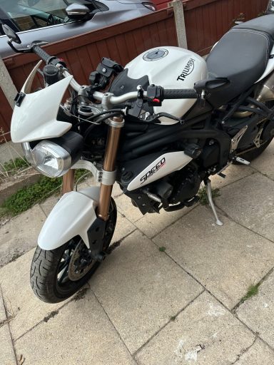 Triumph speed triple transported by MTB's Transport Limited from Manchester to nottingham Triumph speed triple transported by MTB's Transport Limited from Manchester to nottingham