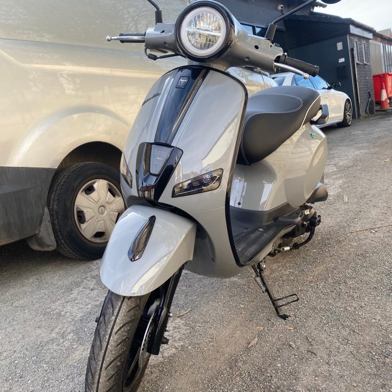 Electric moped transported by MTB's Transport limited from blackburn to Southampton Electric moped transported by MTB's Transport limited from blackburn to Southampton